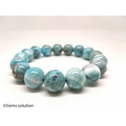 Bracelet en Larimar Naturel