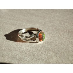 Bague en argent 925 sertie...