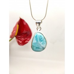 Pendentif en Larimar...